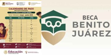 Así quedó el calendario oficial de pagos de la Beca Benito Juárez 2025 del bimestre mayo-junio