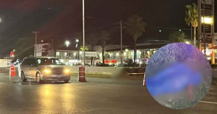Atropellan y matan a masculino que intentaba cruzar la Carretera Nacional en Monterrey, NL