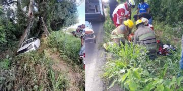 Accidente vial en carretera de Linares, NL, deja un herido