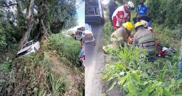 Accidente vial en carretera de Linares, NL, deja un herido
