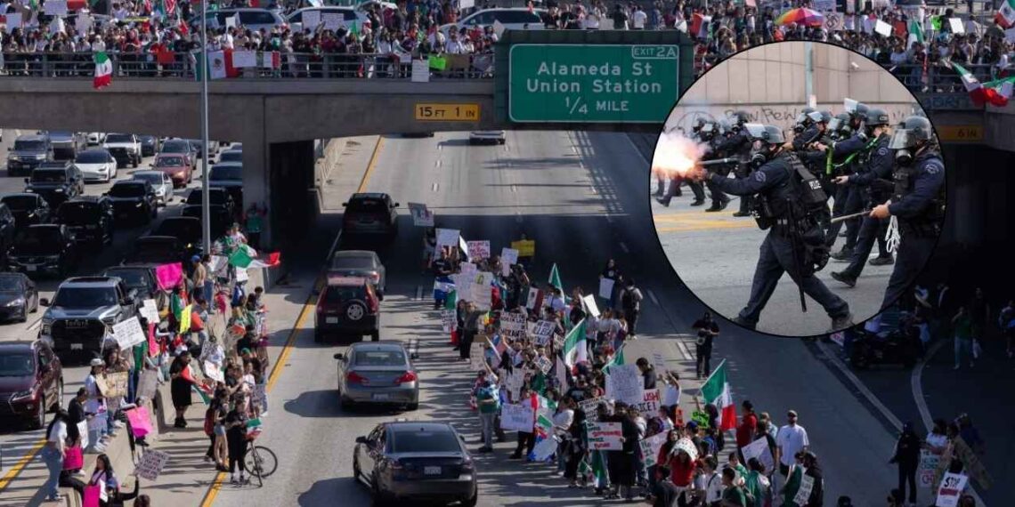 Los Ángeles toque de queda