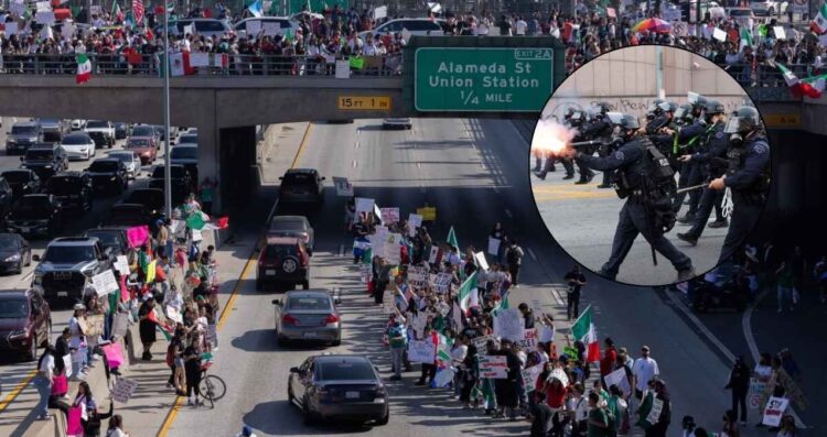 Los Ángeles toque de queda