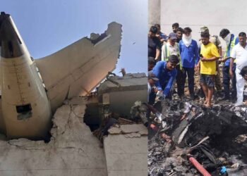 Avión de Air India con al menos 242 tripulantes cae sobre una residencia estudiantil tras despegar