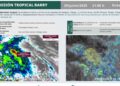 'Barry' depresión tropical