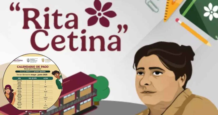 Beca Rita Cetina 2025: Dan a conocer el calendario de pagos del tercer bimestre