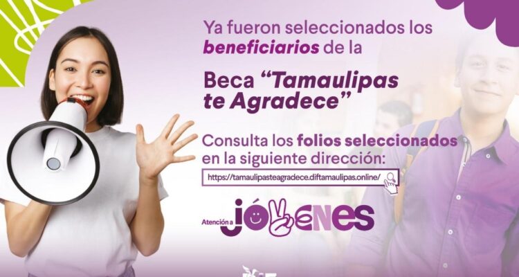 Becas para jóvenes en Tamaulipas