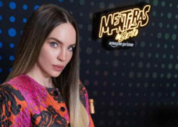 Belinda brilla en la alfombra rosa de “Mentiras, la serie”