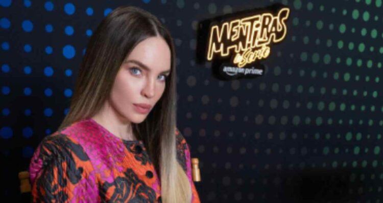 Belinda brilla en la alfombra rosa de “Mentiras, la serie”