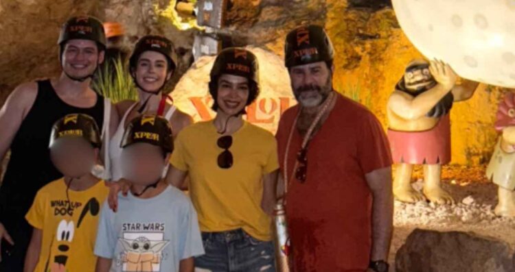 Biby Gaytán y Eduardo Capetillo desmienten separación con fotos familia