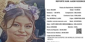 Buscan a Mily Addison, adolescente desaparecida en Ecatepec; temen que sea víctima de un delito