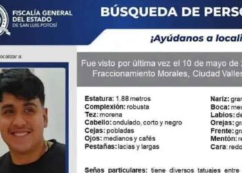 Buscan a Noé Cedillo, joven desaparecido en Ciudad Valles desde el 10 de mayo