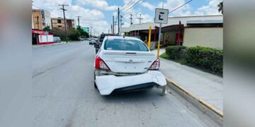 Camioneta choca alcance Matamoros
