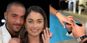 Carlos Said se compromete con Claudia Martín en emotivo momento