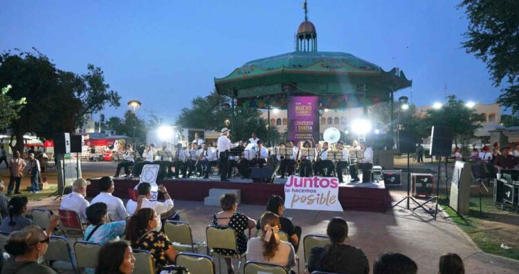 Celebran con concierto y danzón el 177 aniversario de Nuevo Laredo