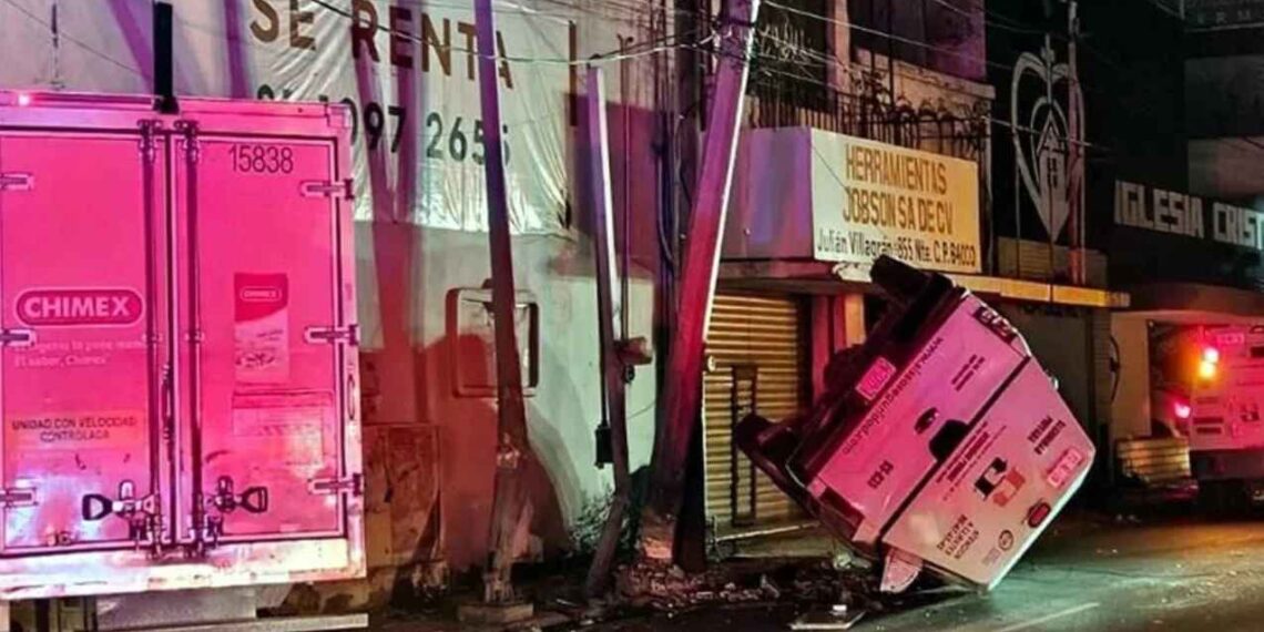 Choque en Monterrey NL