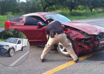 accidente General Terán Montemorelos