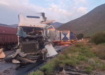Accidente tractocamiones Jaumave deja un lesionado