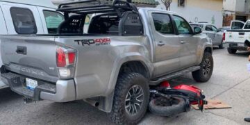 Choque estudiante herido Mante