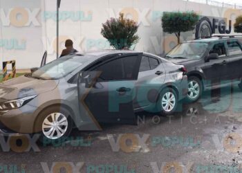 Choque por alcance en Ciudad Victoria, Tamaulipas, deja una mujer herida y caos vial