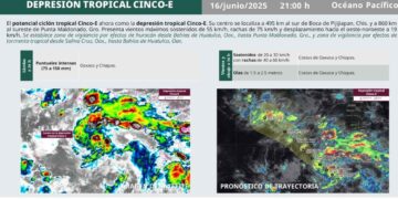 Ciclón tropical Cinco-E