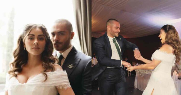 Claudia Martín y Carlos Said aclaran rumores de embarazo tras su boda civil