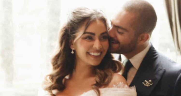 Claudia Martín y Carlos Said se casan en íntima boda tras medio año de novios