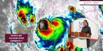 Claudia Sheinbaum lanza mensaje tras impacto del Huracán Erick: ¿Qué dijo?