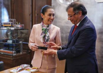 Claudia Sheinbaum plantea a trabajar junto a Gustavo Petro debido a la presencia de colombianos en actividades de narcotráfico en México