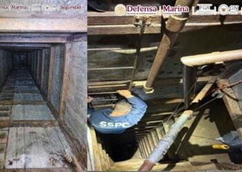 Clausuran túnel que cruzaba desde Tijuana hasta San Diego, California