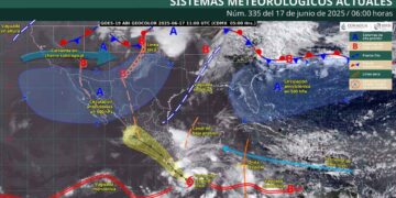 Clima 17 de junio: ¿Dónde ocasionará lluvias fuertes a puntuales la tormenta tropical Erik?