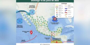 Clima México 15 de junio