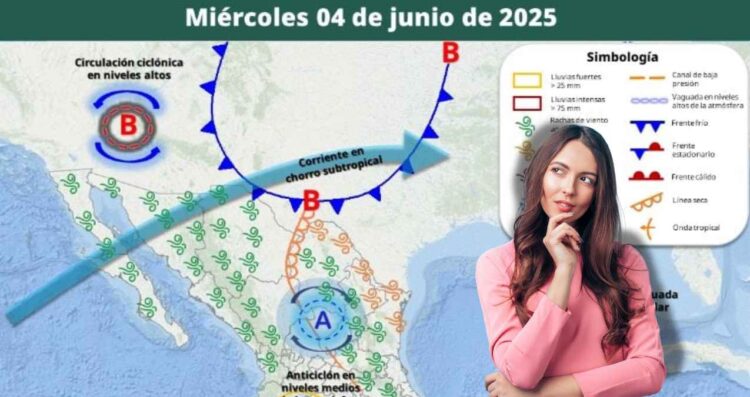 Clima México 4 junio