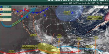 Clima en México: ¿Cuáles regiones tendrán lluvias intensas este 23 de junio?