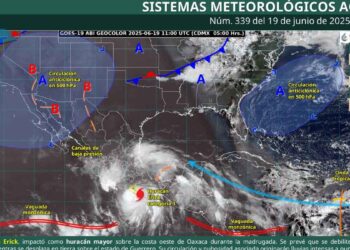 Clima en México: ¿Dónde ocasionará fuertes lluvias el huracán Erick?