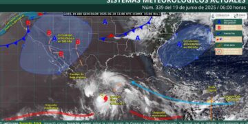 Clima en México: ¿Dónde ocasionará fuertes lluvias el huracán Erick?