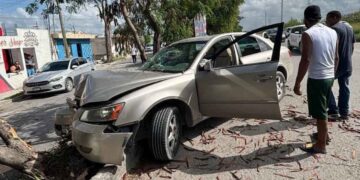 accidente Matamoros conductor árbol