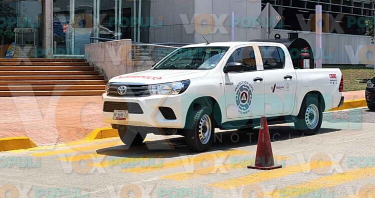 Fuga de gas en UAT Victoria provoca desalojo de edificio
