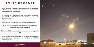 Embajada de México en Qatar solicita a la comunidad mexicana resguardarse tras el reciente ataque de Irán