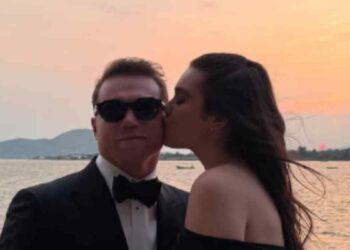 Emily Álvarez presume en redes un viaje elegante con Canelo y su novio Jaziel