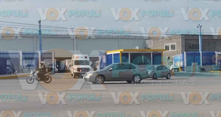 Empleado sufre accidente laboral en Distribuidora de Víveres de Ciudad Victoria, Tamaulipas