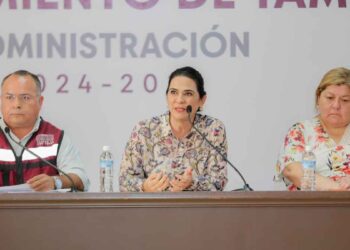 Encabeza Mónica Villarreal Reunión del Consejo Municipal de Protección Civil