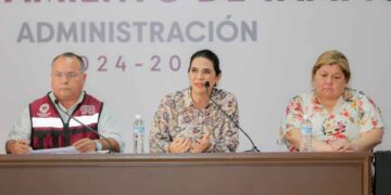 Encabeza Mónica Villarreal Reunión del Consejo Municipal de Protección Civil