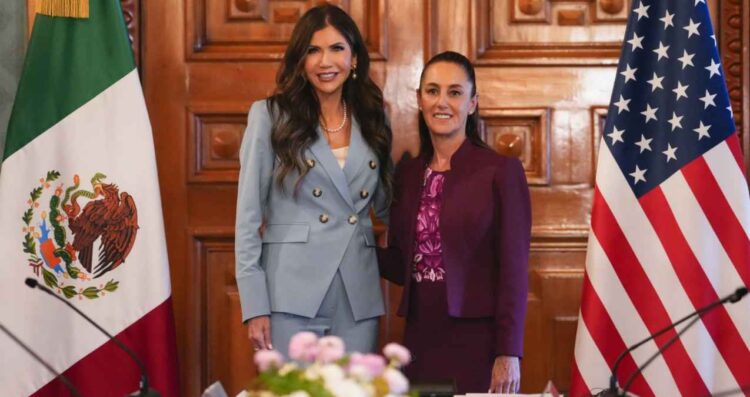 "Es absolutamente falso": Claudia Sheinbaum le responde a Kristi Noem tras las acusaciones sobre alentar a más protestas
