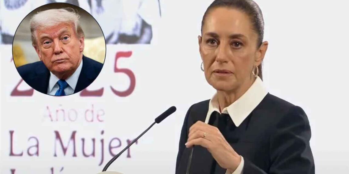 “Es injusto y sin sustento legal”: Claudia Sheinbaum rechaza arancel del 50% al acero y aluminio de Trump