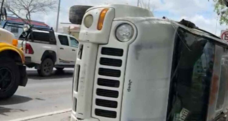 Estilista queda en shock tras accidente en Matamoros, Tamaulipas