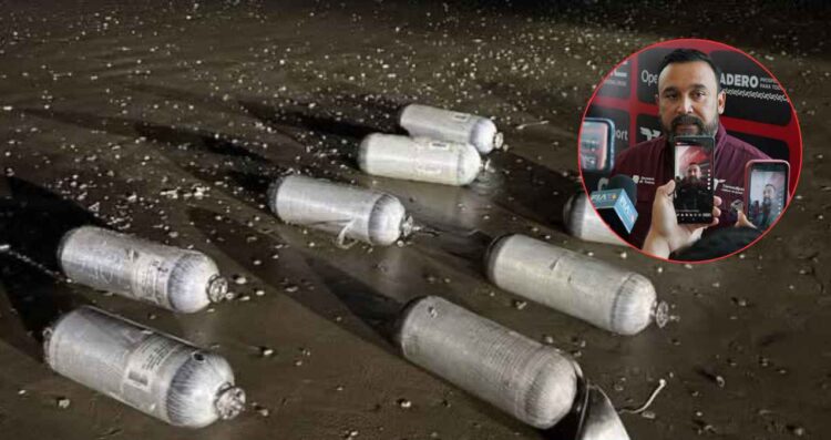 Evalúan posible demanda ambiental por caída de restos de cohete de SpaceX en playa Bagdad de Matamoros, Tamaulipas