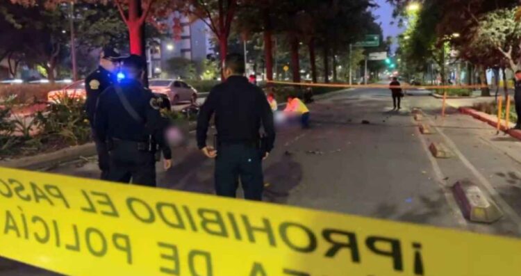 Fatal accidente en la avenida Chapultepec de la CDMX deja una pareja de motociclistas sin vida