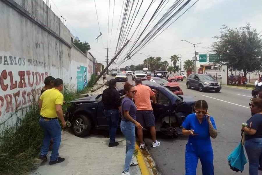 Fatal choque en Escobedo, Nuevo León, deja una mujer sin vida y al menos 2 lesionados