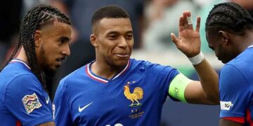 Francia vence 2-0 a Alemania y se queda con el tercer lugar de la Nations League