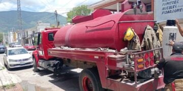 Fuga de gas en vivienda moviliza a Bomberos en Ciudad Victoria, Tamaulipas